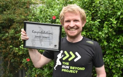 The Run beyond project’s david criniti honoured with 2023 peter norman humanitarian award